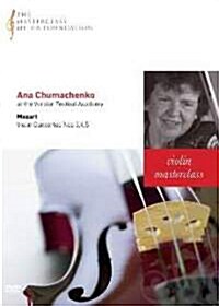 [수입] 안나 츄마첸코 마스터클래스 - 모차르트 바이올린 협주곡 3-5번 1악장