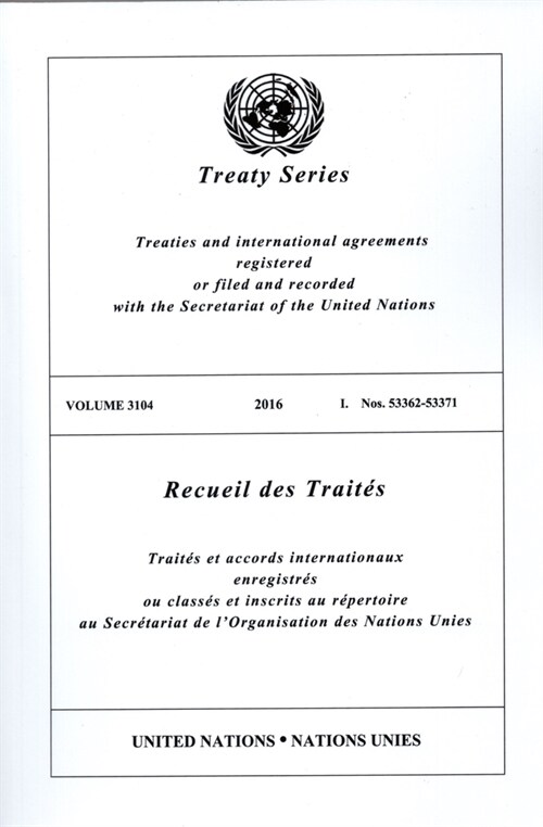 Treaty Series 3104 (Paperback)