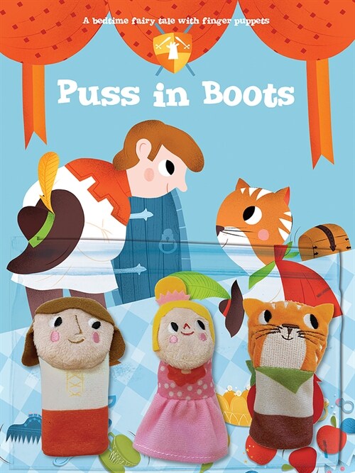 A Bedtime Fairy Tale with Finger Puppets: Puss in Boots (Board Books)