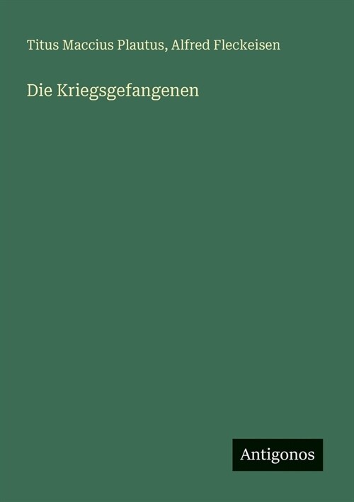 Die Kriegsgefangenen (Paperback)