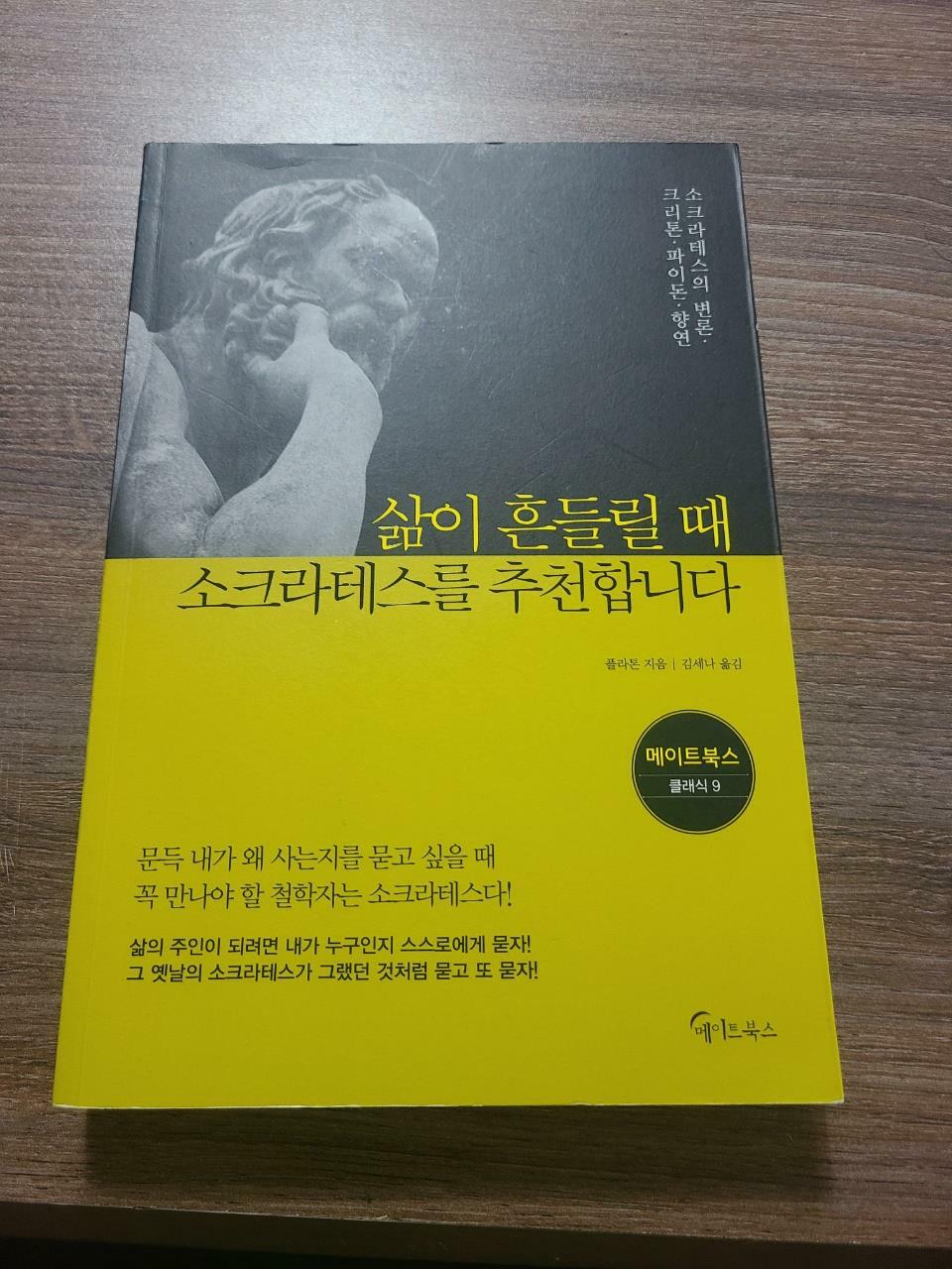 [중고] 삶이 흔들릴 때 소크라테스를 추천합니다