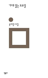 기대 없는 토요일 : 윤지양 시집 표지이미지