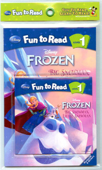 Disney Fun to Read Set 1-26 : Big Snowman, Little Snowman (겨울왕국) (Paperback + Workbook + Audio CD)