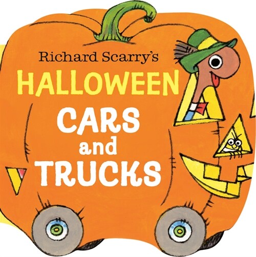 Richard Scarrys Halloween Cars and Trucks (Board Books)