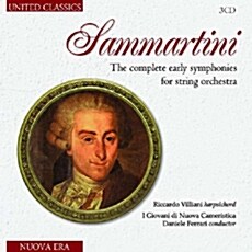 [수입] 삼마르티니 : 현악 오케스트라를 위한 교향곡 전곡 [3CD]