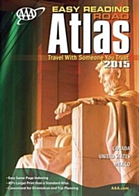 AAA Easy Reading Road Atlas (Paperback, 2015)