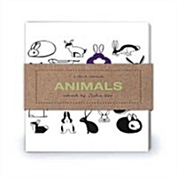 Animals Blank Notebooks, Set of 2 (Paperback)