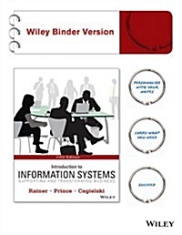 Introduction to Information Systems (Loose Leaf, 5, Binder Ready Ve)