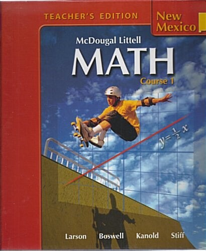 Math Course 1 New Mexico (Hardcover, Teachers Guide)