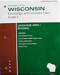 McDougal Littell Language of Literature: Wcke Test Prep Grades 6-8 (Paperback)