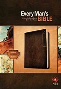 Every Mans Bible-NLT Deluxe Explorer (Imitation Leather)