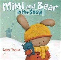 Mimi and Bear in the snow 