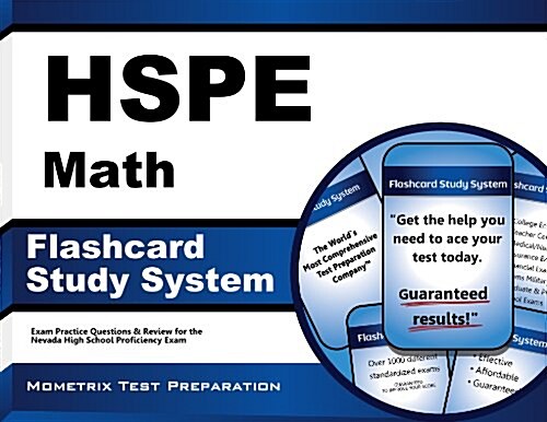 Hspe Math Flashcard Study System: Hspe Test Practice Questions and Exam Review for the Nevada High School Proficiency Exam (Other)