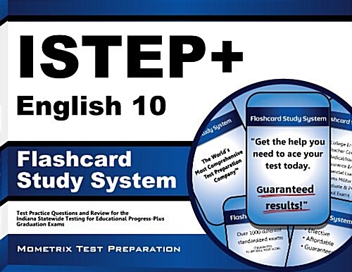 Istep+ English 10 Flashcard Study System: Istep+ Test Practice Questions and Exam Review for the Indiana Statewide Testing for Educational Progress-Pl (Other)