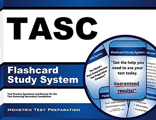 Tasc Flashcard Study System: Tasc Test Practice Questions & Exam Review for the Test Assessing Secondary Completion (Other)