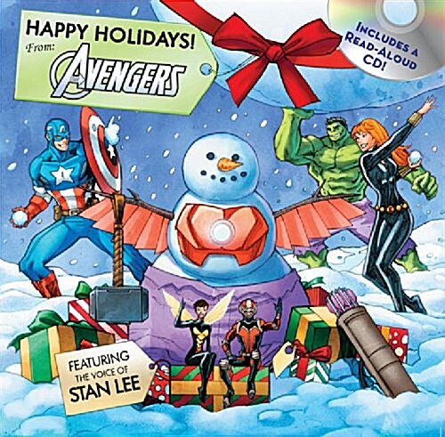 Happy Holidays! from the Avengers: Featuring the Voice of Stan Lee! (Hardcover)