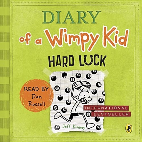 Diary of a Wimpy Kid: Hard Luck (Book 8) (CD-Audio, Unabridged ed)