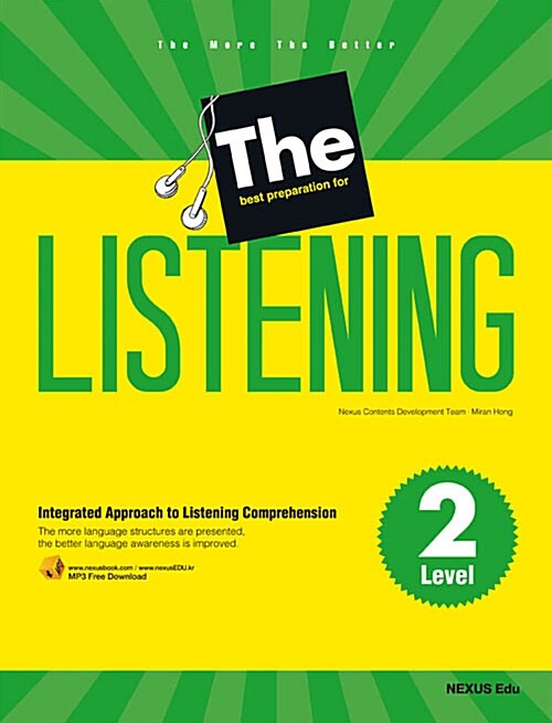 [중고] The Best Preparation for Listening Level 2