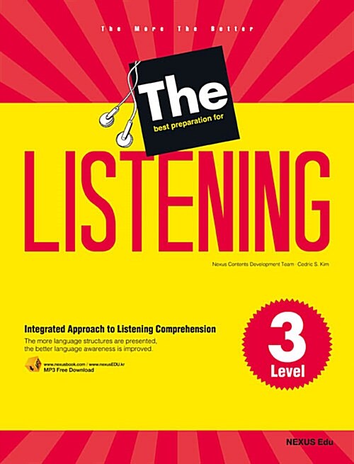 [중고] The Best Preparation for Listening Level 3