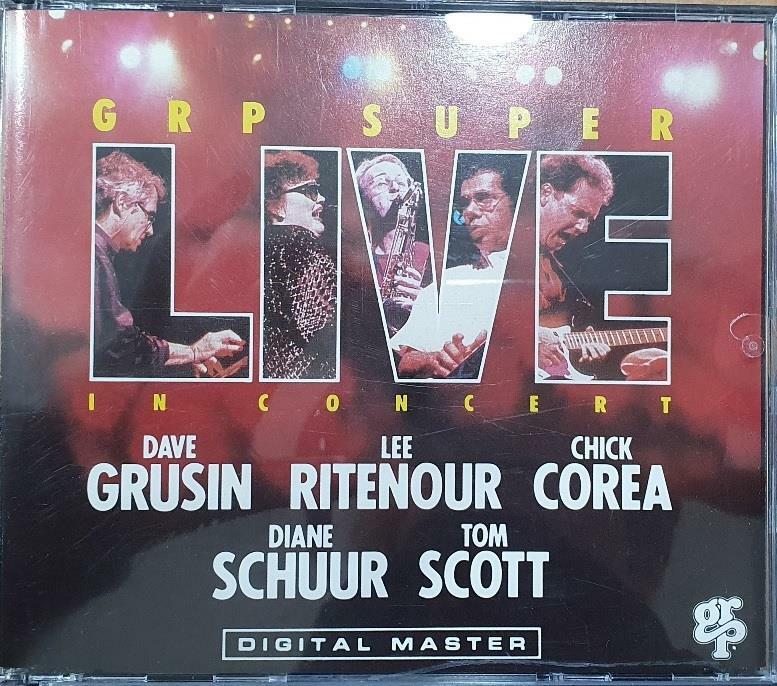 [중고] Dave Grusin, Lee Ritenour, Chick Corea, Diane Schuur, Tom Scott/ GRP Super Live In Concert(2CD)