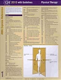 CPT 2010 Express Reference Coding Card Physical Therapy (Cards, 1st, LAM)