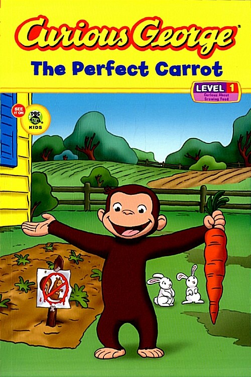 [중고] Curious George: The Perfect Carrot (Paperback)