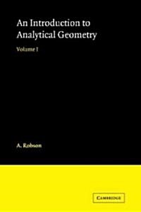 Introduction to Analytical Geometry (Paperback)