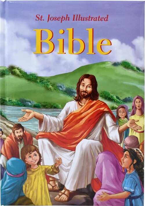 [중고] St. Joseph Illustrated Bible: Classic Bible Stories for Children (Hardcover)