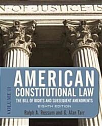 American Constitutional Law (Paperback, 8th)