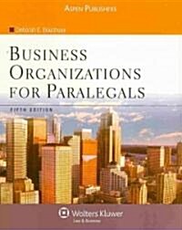Business Organizations for Paralegals (Paperback, Pass Code, 5th)