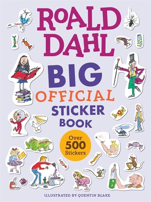 Roald Dahl: Big Official Sticker Book (Paperback)