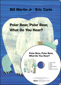 Polar Bear, Polar Bear, What Do You Hear? (Boardbook + CD 1장 + Mother Tip)