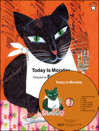 Today Is Monday (Boardbook + CD 1장 + Mother Tip)