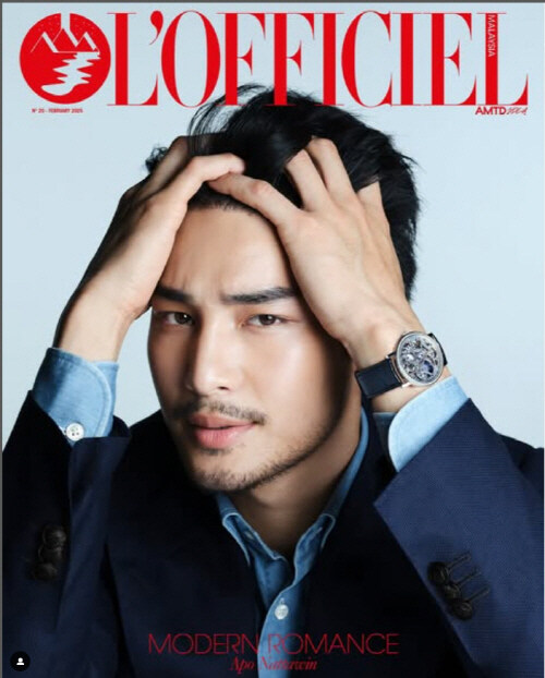 LOFFICIEL Malaysia 로피시엘 말레이시아 2025년 2월 : Apo Nattawin