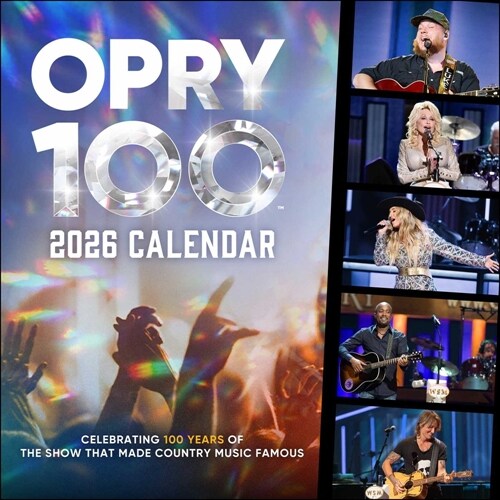 Grand OLE Opry 2026 Wall Calendar (Wall)