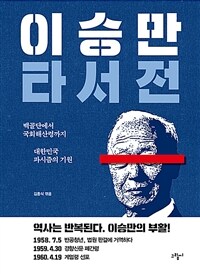 이승만 타서전 : 백골단에서 국회해산령까지 대한민국 파시즘의 기원 표지이미지