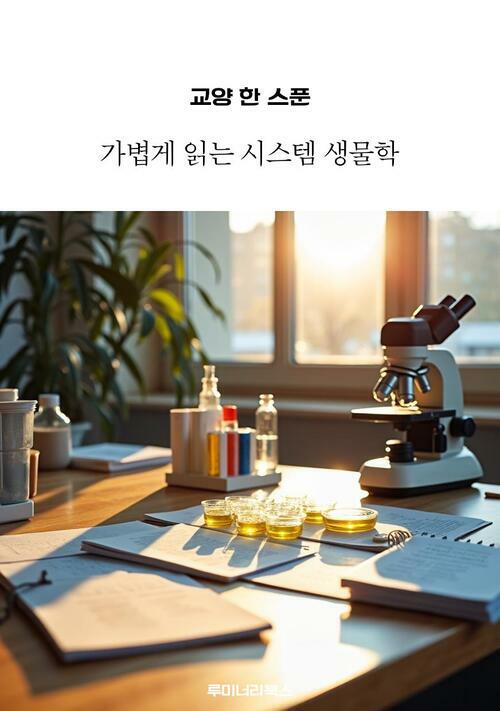교양 한 스푼 가볍게 읽는 시스템 생물학 커버