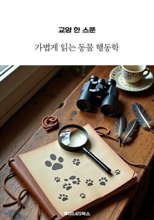 교양 한 스푼 가볍게 읽는 동물 행동학 커버