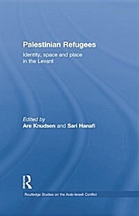 Palestinian Refugees : Identity, Space and Place in the Levant (Paperback)