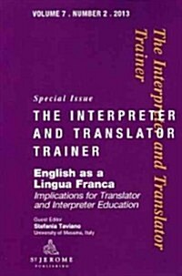 [중고] English as a Lingua Franca : Implications for Translator and Interpreter Education (Paperback)