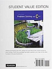 Problem Solving with C++, Student Value Edition Plus Myprogramminglab with Pearson Etext -- Access Card Package (Paperback, 9)