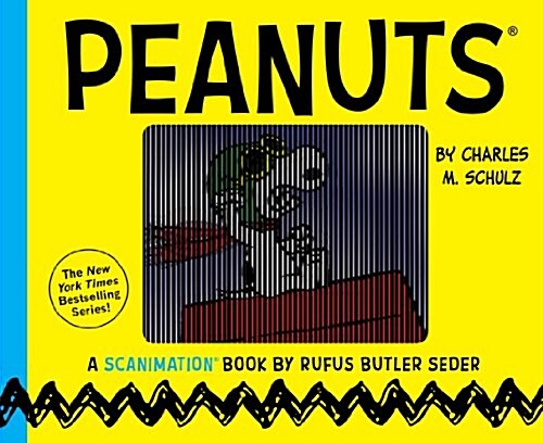 [중고] Peanuts: A Scanimation Book (Hardcover)