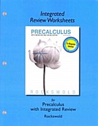 Integrated Review Worksheets Plus Mylab Math for Precalculus with Integrated Review -- Access Card Package (Paperback, 5)