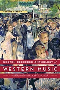 Norton Recorded Anthology of Western Music, Concise Version (Audio CD, 7)