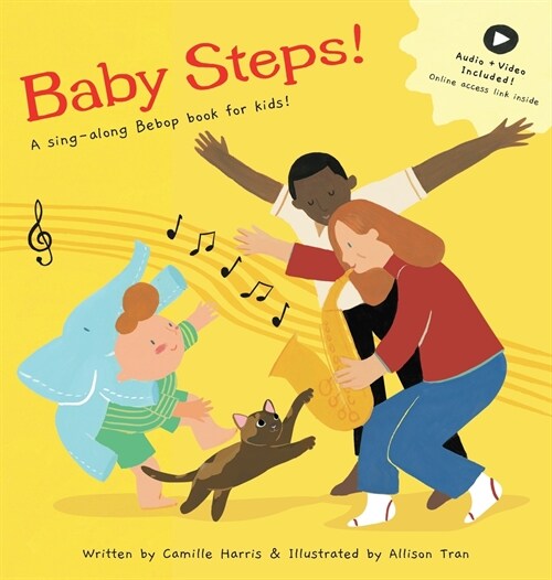 Baby Steps: A sing-along Bebop book for kids! (Hardcover)