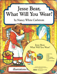 Jesse Bear, What Will You Wear? (Boardbook + CD 1장 + Mother Tip)