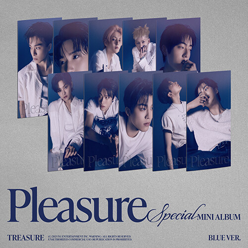 TREASURE SPECIAL MINI ALBUM [PLEASURE] [BLUE VER.]_JIHOON
