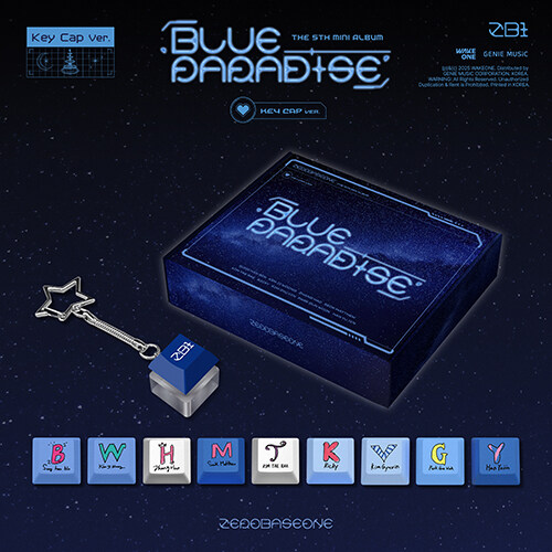 제로베이스원 - 미니 5집 BLUE PARADISE (Key Cap Ver.)