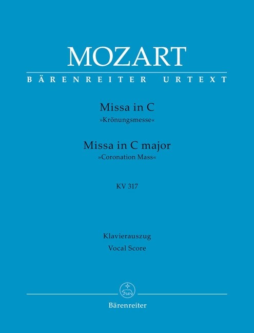 Missa in C KV 317 Kronungsmesse (Sheet Music)