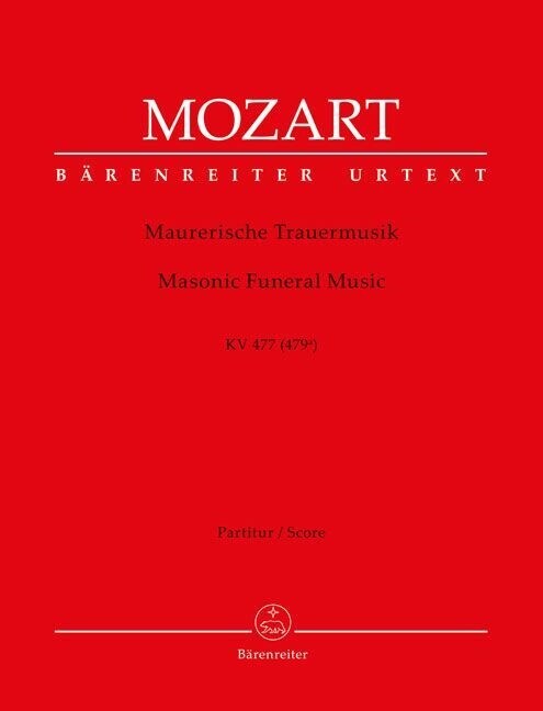 Maurerische Trauermusik KV 477 (479a) (Sheet Music)